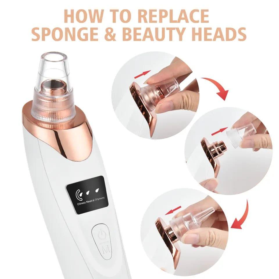 5-in-1 Blackhead Remover Vacuum | Deep Pore Cleaner & Acne Tool