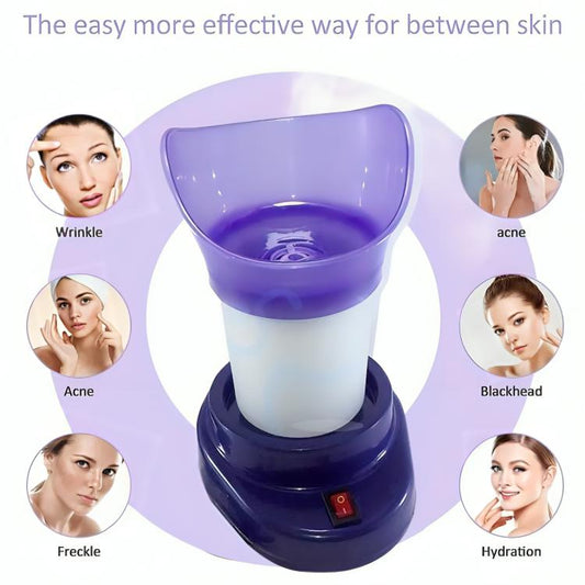 Nano Ionic Facial Steamer | Deep Pore Clean & Hydration Spa