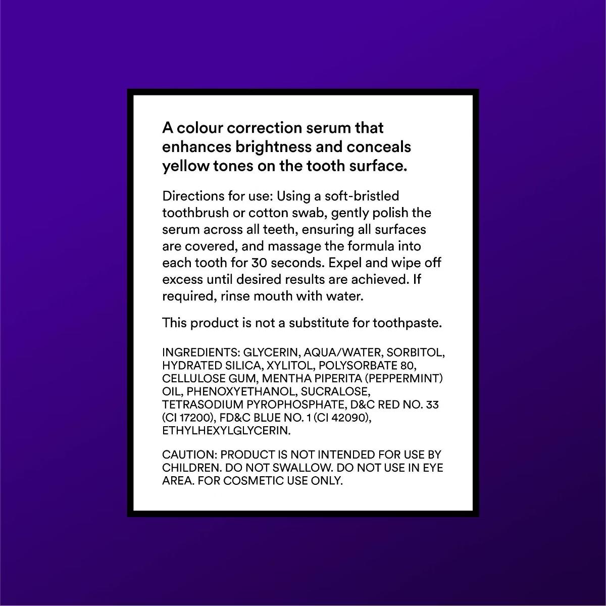 Hismile V34 Teeth Whitening Serum | Instant Bright Smile